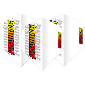 Red Dragon Flights Airwing Moulded Dart Flight Dartflights 2023 Standard Rot Logo F6892