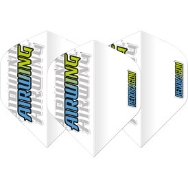 Red Dragon Flights Airwing Moulded Dart Flight Dartflights 2023 Standard Blau Logo F6893