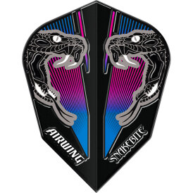 Red Dragon Flights Airwing Peter Wright Snakebite Moulded Dart Flight Dartflights 2023 V-Standard Blau F6903