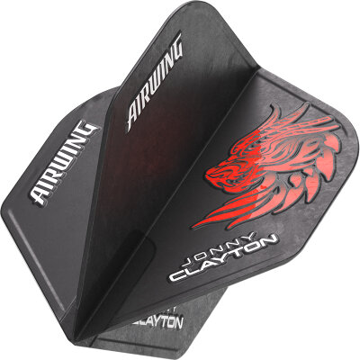 Red Dragon Flights Airwing Jonny Clayton The Ferret Moulded Dart Flight Dartflights 2023 Standard Rot F6909