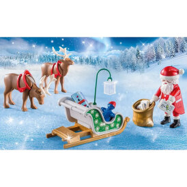 Playmobil Christmas Weihnachten Rentierschlitten Santa Claus Weihnatsmann Schlitten