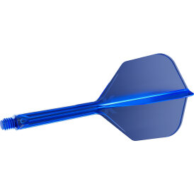 Target Dart K-Flex Flight- Schaftsystem patentierten Twist-System Blau Standard Nr.6 M Mittel