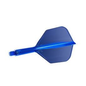 Target Dart K-Flex Flight- Schaftsystem patentierten Twist-System Blau Standard Nr.6 S Kurz