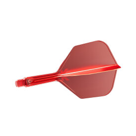 Target Dart K-Flex Flight- Schaftsystem patentierten Twist-System Rot Standard Nr.6 S Kurz