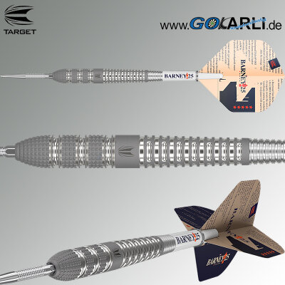 Target Steel Darts SWISS Point Barney 25 Raymond van Barneveld RVB25 95% Tungsten Steeltip Dart Steeldart