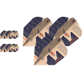 Target Dart Pro Ultra RVB Barney 25 Raymond van Barneveld Flight Dartflights 3 Flightformen/Shapes Design 2023