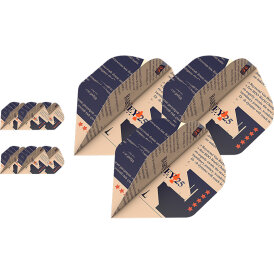 Target Dart Pro Ultra RVB Barney 25 Raymond van Barneveld Flight Dartflights 3 Flightformen/Shapes Design 2023