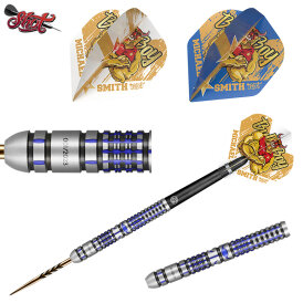 Shot Steel Darts Michael Smith Bully Boy World Champion Limited Edition Dart Set-Skye 90% Tungsten Steeltip Darts Steeldart 24 g
