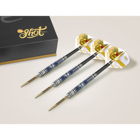 Shot Steel Darts Michael Smith Bully Boy World Champion Limited Edition Dart Set-Skye 90% Tungsten Steeltip Darts Steeldart 24 g