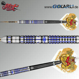Shot Steel Darts Michael Smith Bully Boy World Champion Limited Edition Dart Set-Skye 90% Tungsten Steeltip Darts Steeldart 24 g