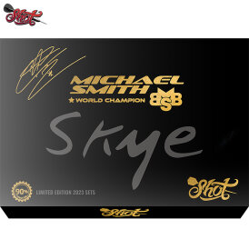Shot Steel Darts Michael Smith Bully Boy World Champion Limited Edition Dart Set-Skye 90% Tungsten Steeltip Darts Steeldart 24 g