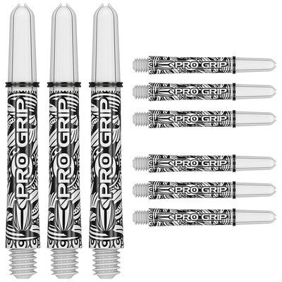 Target Pro Grip Ink Shaft 3 3er Satz Dartshafts mit Aluminium Ring in verschiedenen Designs