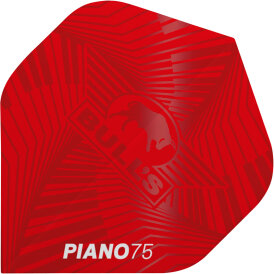BULLS NL Dart Flight Piano 75 Flights Std. Dartflight Rot...