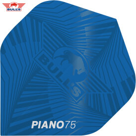 BULLS NL Dart Flight Piano 75 Flights Std. Dartflight Blau 5er Pack
