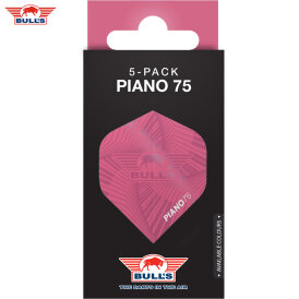 BULLS NL Dart Flight Piano 75 Flights Std. Dartflight Pink 5er Pack