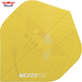 BULLS NL Dart Flight Mezzo 100 Flights Std. Dartflight Gelb 5er Pack