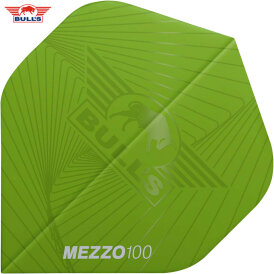 BULLS NL Dart Flight Mezzo 100 Flights Std. Dartflight Grün 3er Satz
