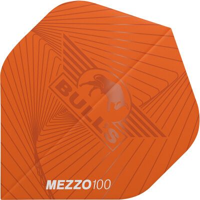 BULLS NL Dart Flight Mezzo 100 Flights Std. Dartflight Orange 3er Satz