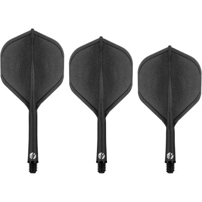 Shot Dart Flight Deck 2 in1 Schaft-Flights-System in verschiedenen L�ngen und Farben