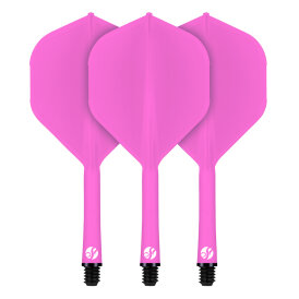 Shot Dart Flight Deck 2 in1 Schaft-Flights-System in verschiedenen Längen und Farben