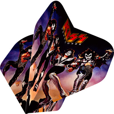 Mission Dart Rock Band Flights Kiss Destroyer Dart Flights Official Licensed Nr.2 Std. Design F4176