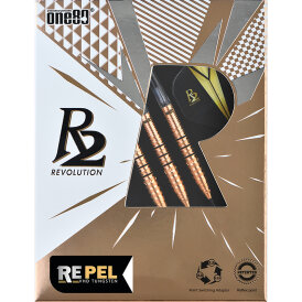 one80 Steel Darts R2 Revolution R2 Interchange Re-pel 2,35 mm Point VHD Steeltip Dart Steeldart 24 g