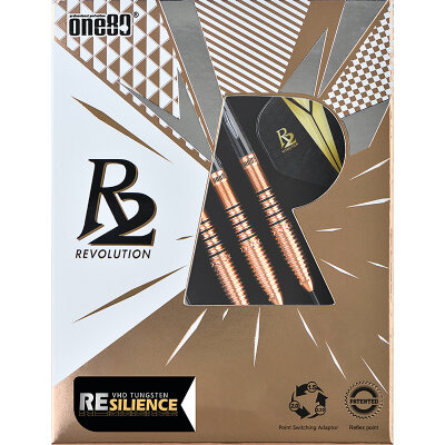 one80 Steel Darts R2 Revolution R2 Interchange Re-silience 2,35 mm Point VHD Steeltip Dart Steeldart