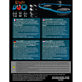 KLUSTER Duo - das Magnetspiel Borderline Editions Gesellschaftsspiele