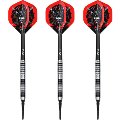 one80 Soft Darts Toni Alcinas The Samurai 90% Tungsten Softtip Darts Softdart 16,5 g