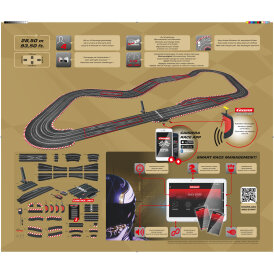 Carrera Digital 124 Rennbahn Mix´n Race Mix and Race XXL Ultimate Luxury Edition Set / Grundpackung 90956