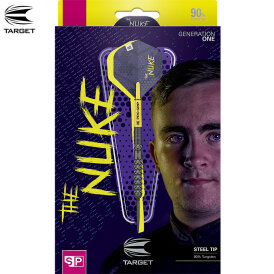 Target Steel Darts SWISS Point Luke Littler The Nuke G1 90% Tungsten Steeltip Dart Steeldart 23 g