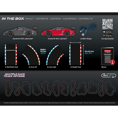 Carrera Hybrid Devil Drivers Set / Grundpackung 50002