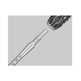 Target Steel Tip SWISS Point Dart Wechsel- Spitzen Schraubspitzen Schwarz Storm Point Diamond 30 mm
