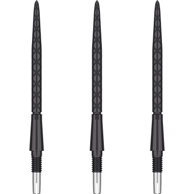 Target Steel Tip SWISS Point Dart Wechsel- Spitzen Schraubspitzen Schwarz Storm Point Diamond 35 mm