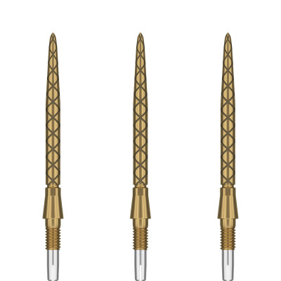 Target Steel Tip SWISS Point Dart Wechsel- Spitzen Schraubspitzen Gold Storm Point Diamond 30 mm