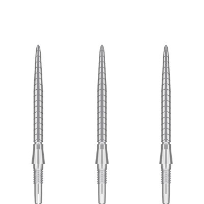 Target Steel Tip SWISS Point Dart Wechsel- Spitzen Schraubspitzen Silber Storm Point Quartz 30 mm