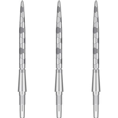 Target Steel Tip SWISS Point Dart Wechsel- Spitzen Schraubspitzen Silber Storm Point Onyx 35 mm