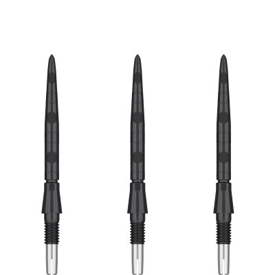 Target Steel Tip SWISS Point Dart Wechsel- Spitzen Schraubspitzen Schwarz Storm Point Onyx 26 mm