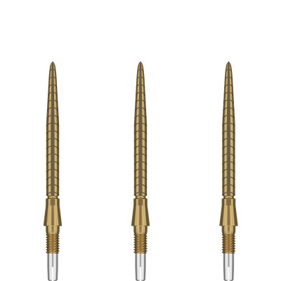 Target Steel Tip SWISS Point Dart Wechsel- Spitzen Schraubspitzen Gold Storm Point Quartz 30 mm