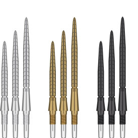 Target Steel Tip SWISS Point Dart Wechsel- Spitzen Schraubspitzen Gold Storm Point Quartz 35 mm
