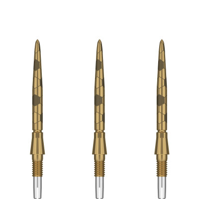 Target Steel Tip SWISS Point Dart Wechsel- Spitzen Schraubspitzen Gold Storm Point Onyx 26 mm