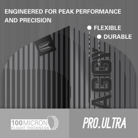 Target Dart Pro.Ultra Scott Williams Shaggy Black Dart Flight Dartflights Flight Nr.2 Design 2024