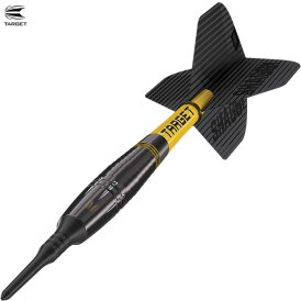 Target Soft Darts Scott Williams Shaggy Black 90% Tungsten Softtip Dart Softdart 20 g