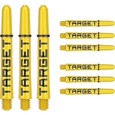 Target Pro Grip TAG Shaft 3 3er Satz Dartshafts mit Aluminium Ring in verschiedenen Designs