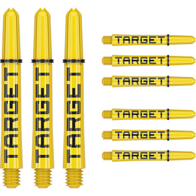 Target Pro Grip TAG Shaft 3 3er Satz Dartshafts mit Aluminium Ring in verschiedenen Designs
