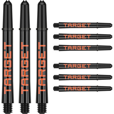 Target Pro Grip TAG Shaft 3 3er Satz Dartshafts mit Aluminium Ring in verschiedenen Designs