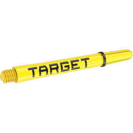 Target Pro Grip TAG Shaft 3 3er Satz Dartshafts mit Aluminium Ring Gelb/Schwarz M Mittel