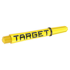 Target Pro Grip TAG Shaft 3 3er Satz Dartshafts mit Aluminium Ring Gelb/Schwarz IM Intermediate