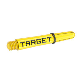 Target Pro Grip TAG Shaft 3 3er Satz Dartshafts mit Aluminium Ring Gelb/Schwarz S Kurz