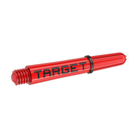 Target Pro Grip TAG Shaft 3 3er Satz Dartshafts mit Aluminium Ring Rot/Schwarz S Kurz
